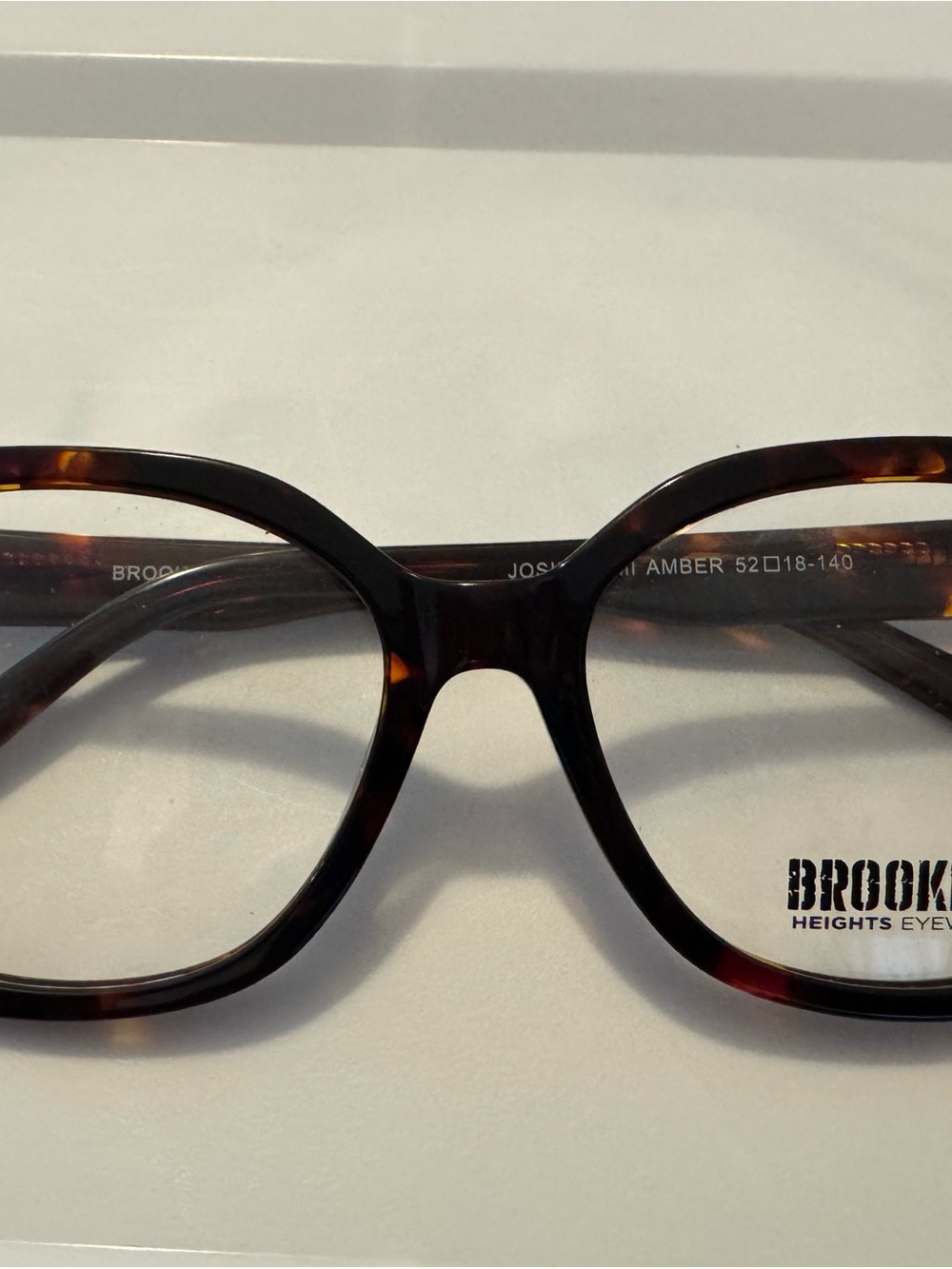 Brooklyn Heights Josie Demi Amber 52/18/140 Eyewear  Frame